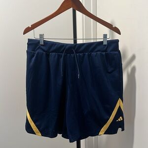 BRAND NEW MENS ADIDAS BASKETBALL SHORTS- COLOR: night indigo